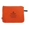 DUCKNOT A4 Zipper A4 Small Item Camping Made In Japan with Black Case, Case, Pouch, Organizer, Gear, Multi-Purpose Case, (Orange Logo)