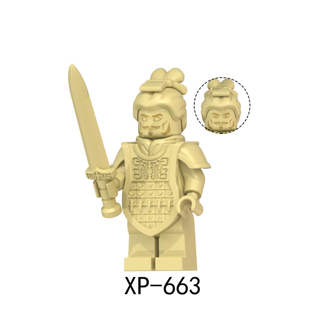 KT1089 Παιχνίδι Κινέζικης Τερακότας Warriors and Horses Building Block XP658-665