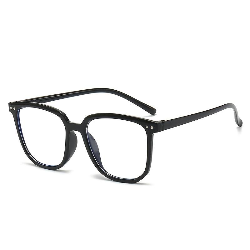 3pcs Transparent Computer Eyeglasses Frame Women Men Anti Blue Light Square Eyewear Blocking Eyeglasses Optical Spectacle Eyeglass