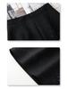 Women's Gray Sequined Midi Skirt - Spring 2025 High Waist Bodycon A-line
