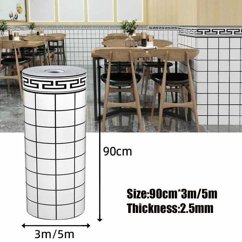 2,5 mm silný samolepicí mramorový a obkladový nástěnný panel Vodotěsná PVC tapeta DIY Nástěnná krytina Obložení Renovace Nástěnná dekorace