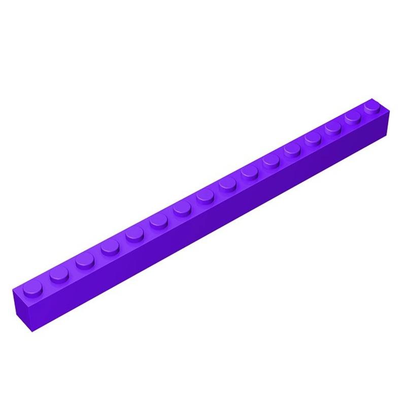 10pcs 2465 Brick 1 X 16 Bricks Collections Bulk Modular GBC Toys For Technical MOC DIY Buildings Blocks Compatible
