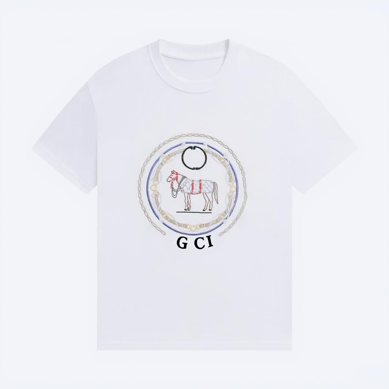 

Loose round neck short sleeve printing cartoon pattern t-shirt men s comfortable summer tops Autumn and winter innerwear 4XL