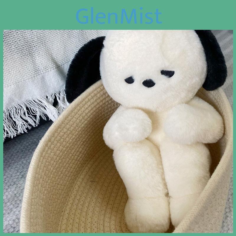Emo Hund Stofftier Weiches Kuscheltier Mit PP-Baumwollfüllung Für Schlafzimmerdekoration Geschenk