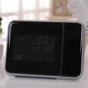 Swivel Projection Alarm Clock Weather Station Thermometer Temp Humidity Monitor