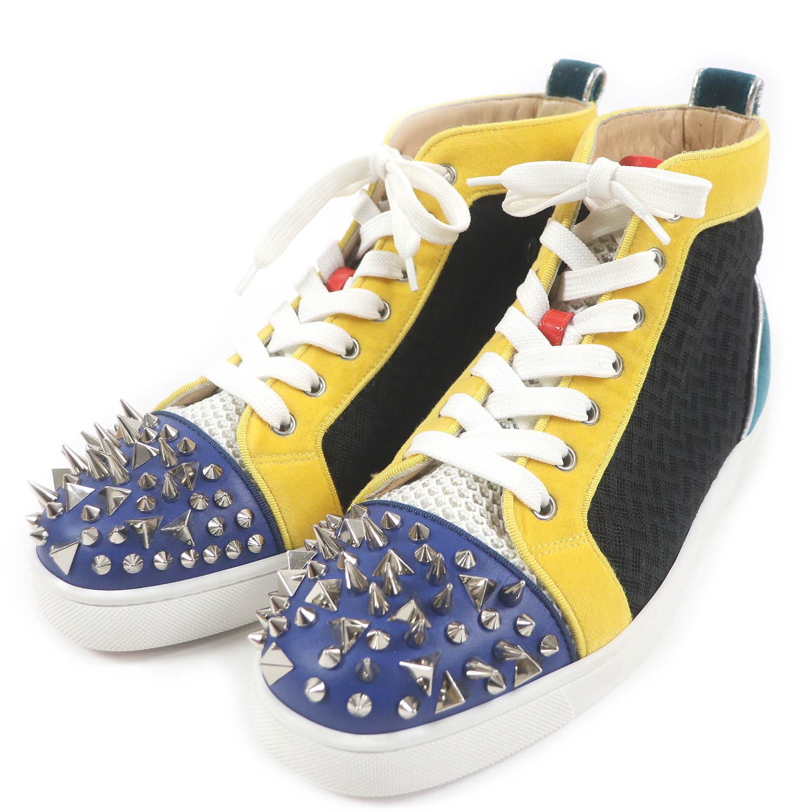 Excellent Christian Louboutin High cut sneakers LOU PIK PIK ORLATO FLAT 40.5 Used