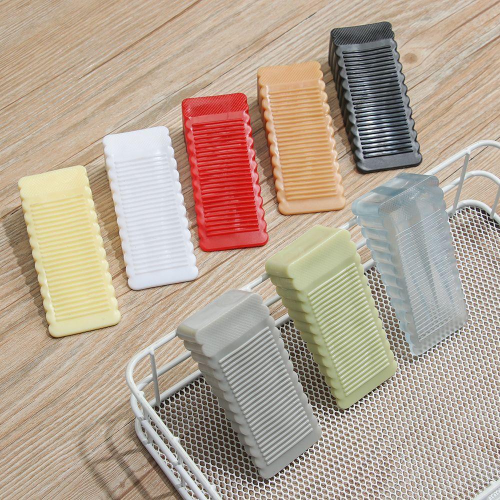 Baby Safety Self Adhesive Anti-Collision Floor Block Door Wedge Wall Protector Door Stopper