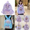 Adorable Bubble Mart Labubu Children Backpack Lightweight Nylon For School And Outdoor Fun