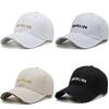 Letter Guanlide Embroidery Baseball Cap Outdoor Adjustable Sun Protection Hat