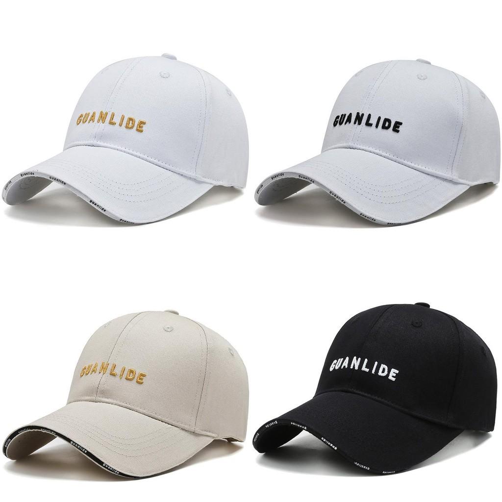 Letter Guanlide Embroidery Baseball Cap Outdoor Adjustable Sun Protection Hat