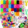 BANDS FOR MAKING BRACELETS LARGE SET Beads IN A BOX Letters