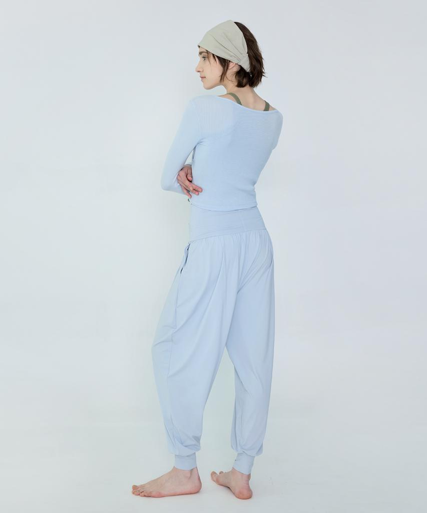 Debiweeo Valère Harem Pants Devi-B0041-Sky