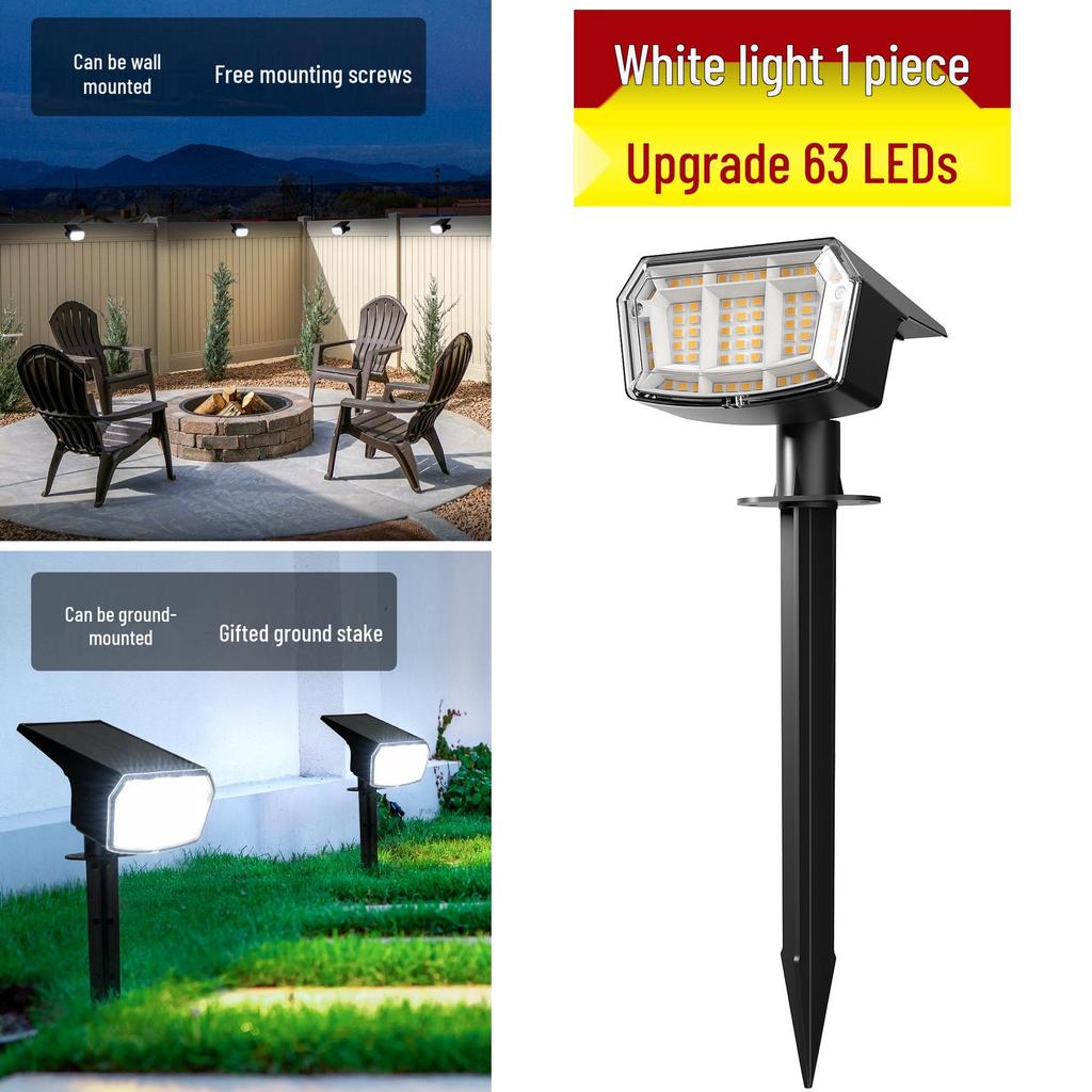 High Brightness Outdoor Solar Tree and Garden Landscape Spotlights - Waterproof Decorative Lawn Lights
