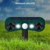Smart Solar Ultrasonic Outdoor Animal and Bird Repellent with Infrared Sensing and Flashing Alert