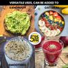 5:15PM Hanfsamenherzen 150 g Geschälte Hanfsamen Roh Für Smoothies Salate Backen Pflanzliche vegane Ernährung