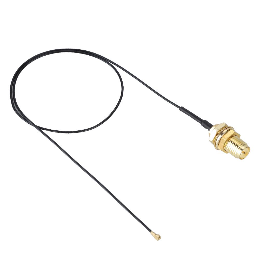 2Pcs WiFi Antenna Extension Cable To RP SMA Male NGFf M. 2 Connector Cable Wire Line Cord 31cm