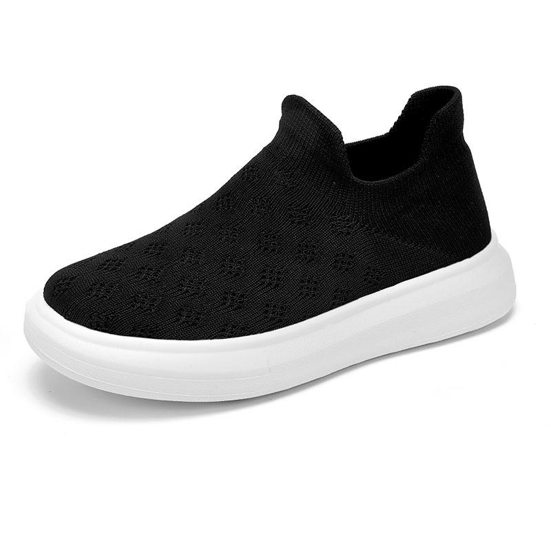 

Children s Four Seasons Sneakers 2025 Girls Fashion Personality Platform One Pedal Middle-aged and Older Boys Socks Shoes 37