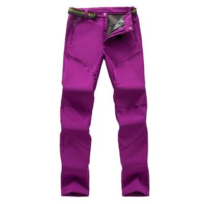 Women Autumn Winter  Outdoor Fishing Camping Hiking Trousers Windproof Warm Solid Pants