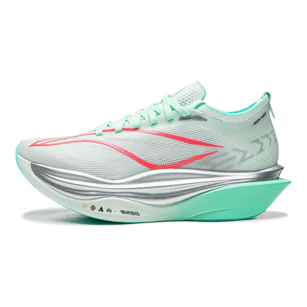 Li Ning Feidian 6 ELITE Cushioning Slip Resistant Abrasion Resistant Rebound Low top Carbon Plate Running Shoes Unisex ARMW001-34