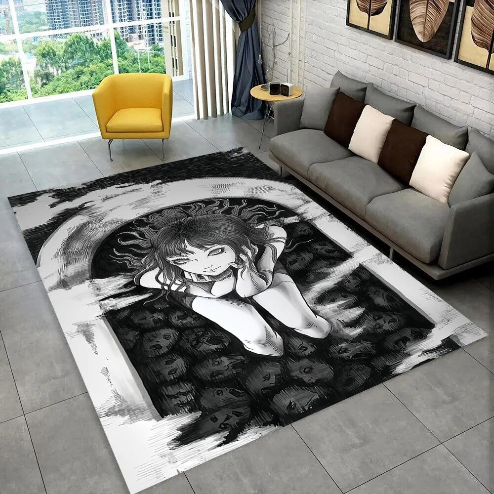 Horror Ito Tomie Kawakami Duch Kreskówkowy Dywanik Dywan do Salonu Sypialni Wystrój Domu, Dekoracja na Sofę Wycieraczka