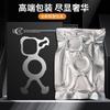 Slim Electroplated PC Phone Case With Magnetic Snap-On Design IPhone 15 16 17 Series Heat Dissipation Shockproof