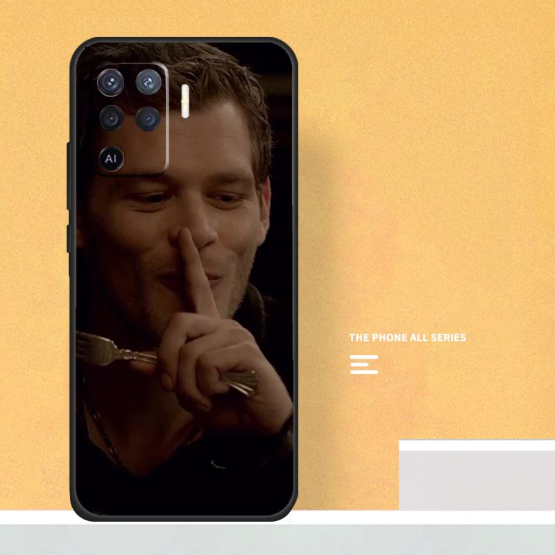 Klaus Mikaelson The Vampire Diaries Case For Oppo A80 A60 A40 A6 A5 Pro A15 A16 A17 A57 A94 A74 A54 A76 A96 A18 A38 A58 A78 A98