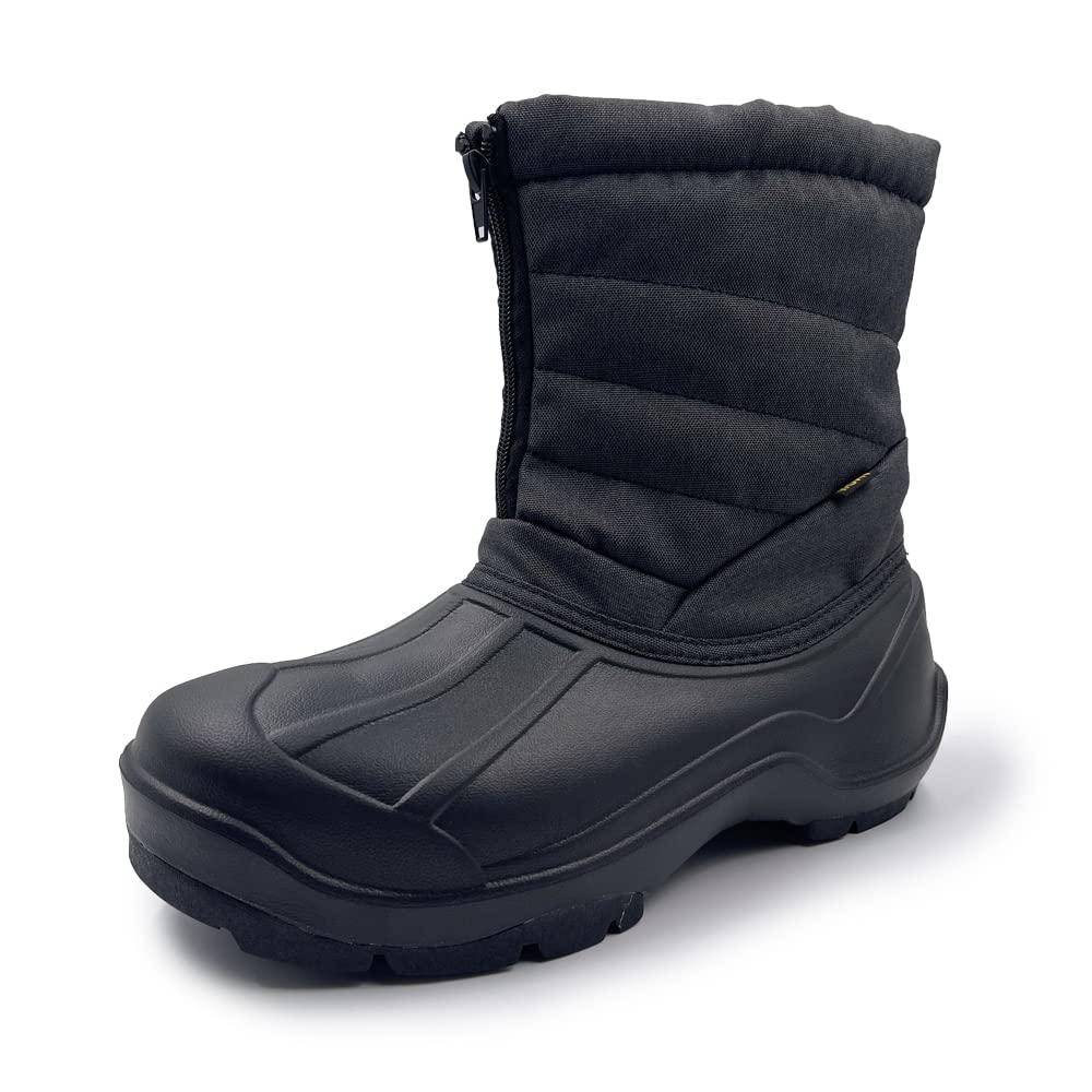 

Amozi Снежные Длинные Короткие Ботинки для Зимы и Пушистые Размер Мужские Ботинки, Снегоступы, Ботинки, Осень, Водоотталкивающие, Морозостойкие, Водонепроницаемые, Нескользящие, чёрный