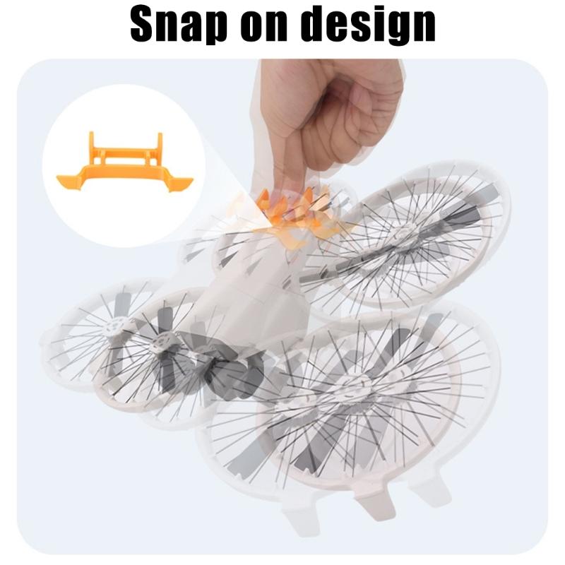 Lightweight Drones Tail Stabilizers for Flip With Reduced Air Resistance And Secure Mounting Mechanism