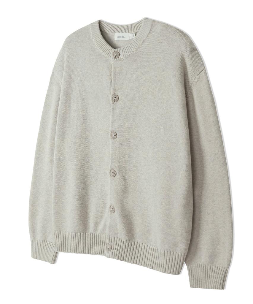 Costume O’Clock Soft Basic Round Cardigan Navy Cooscd020Navy