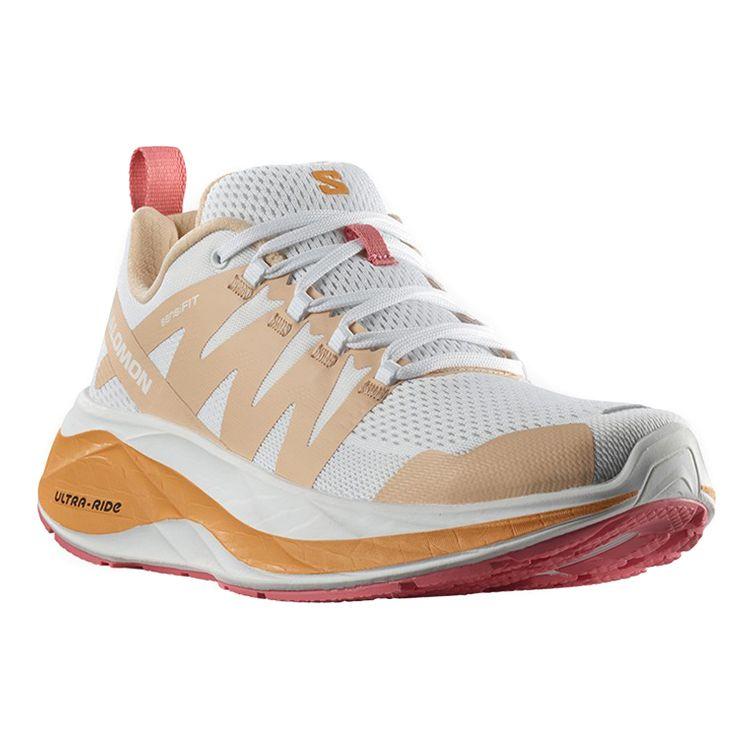 Salomon Phantasm Comfortable Versatile Shock Absorbing Low Top Running Shoes Unisex Running Shoes White Orange 417689