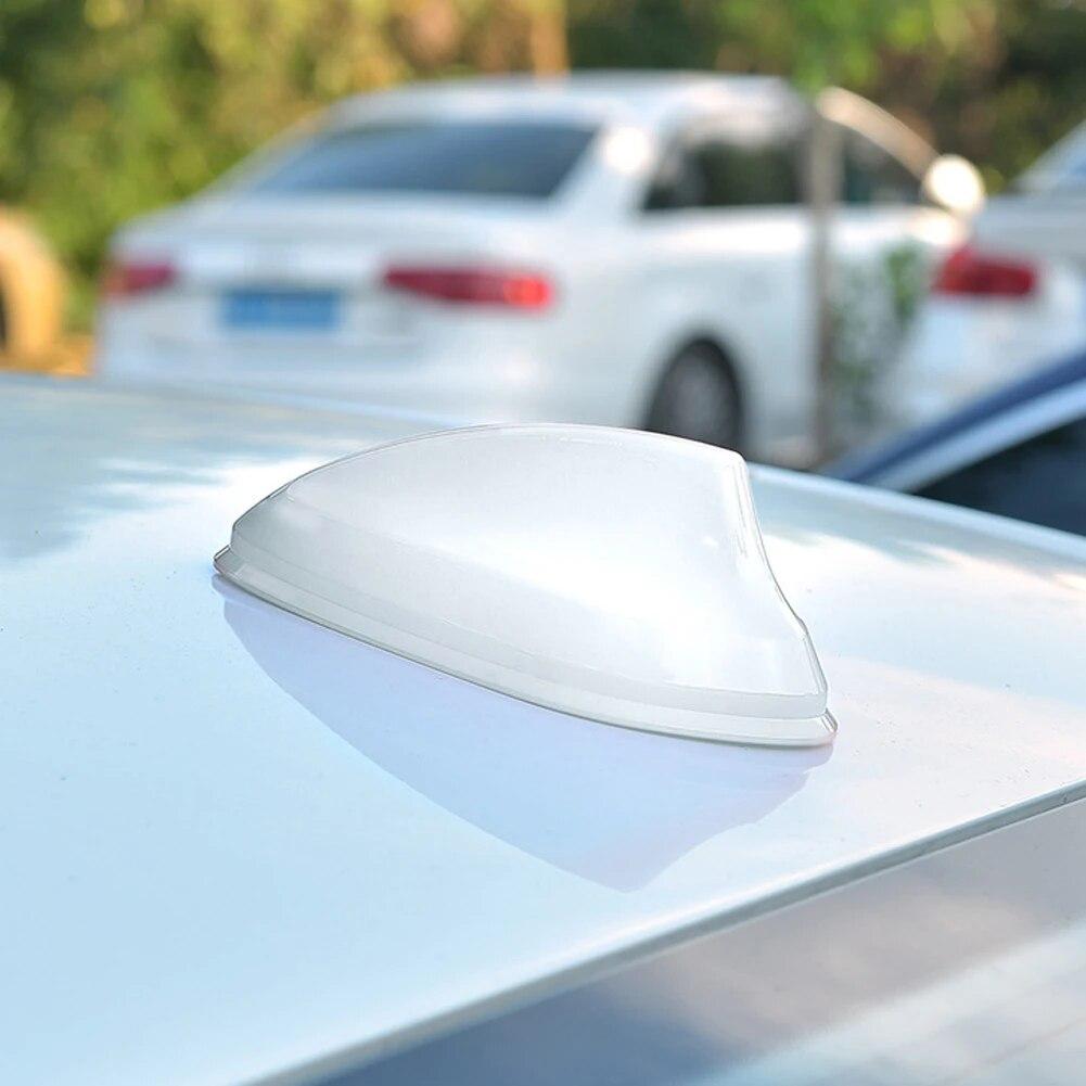 Auto Shark Fin Antenne FM Signal Super Antennen Verstärker für Mini Cooper BMW Suzuki Swift Seat Ibiza Citroen C4 C3 außen Teile