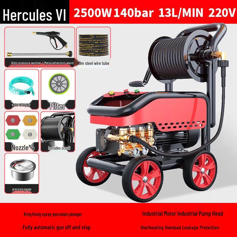 Black Cat Saint Commercial High-Pressure Car Washer