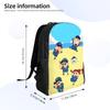 3D Print Crayons Shins Chans Backpacks for Girls Boys Cartoon College School Travel Bags Women Men Bookbag Fits 15 Inch Laptop