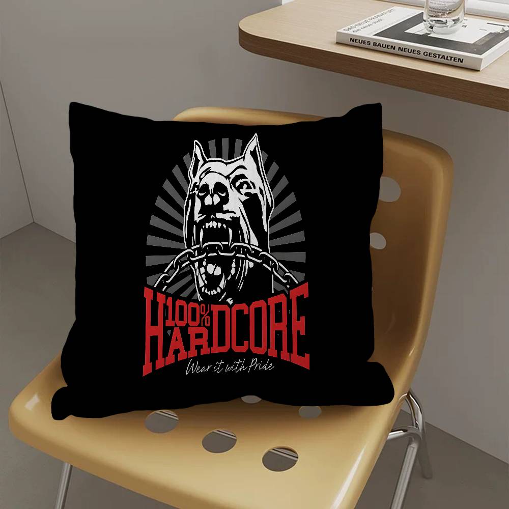 Bone Gabber 100Hardcore Dog Personalized Pillow Dust Cover Bedroom Kids Party Decoration Pillowcase Birthday Children Gift