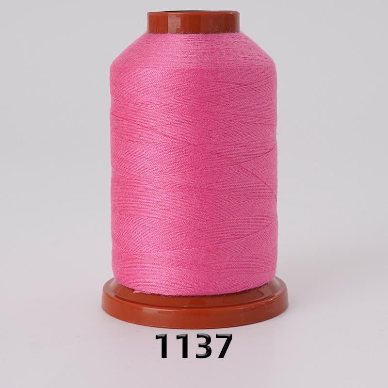 100-Color High-Speed Polyester Sewing Thread, 1100 Yards, Two-Ply, Fine and Durable for Hand and Machine Use.