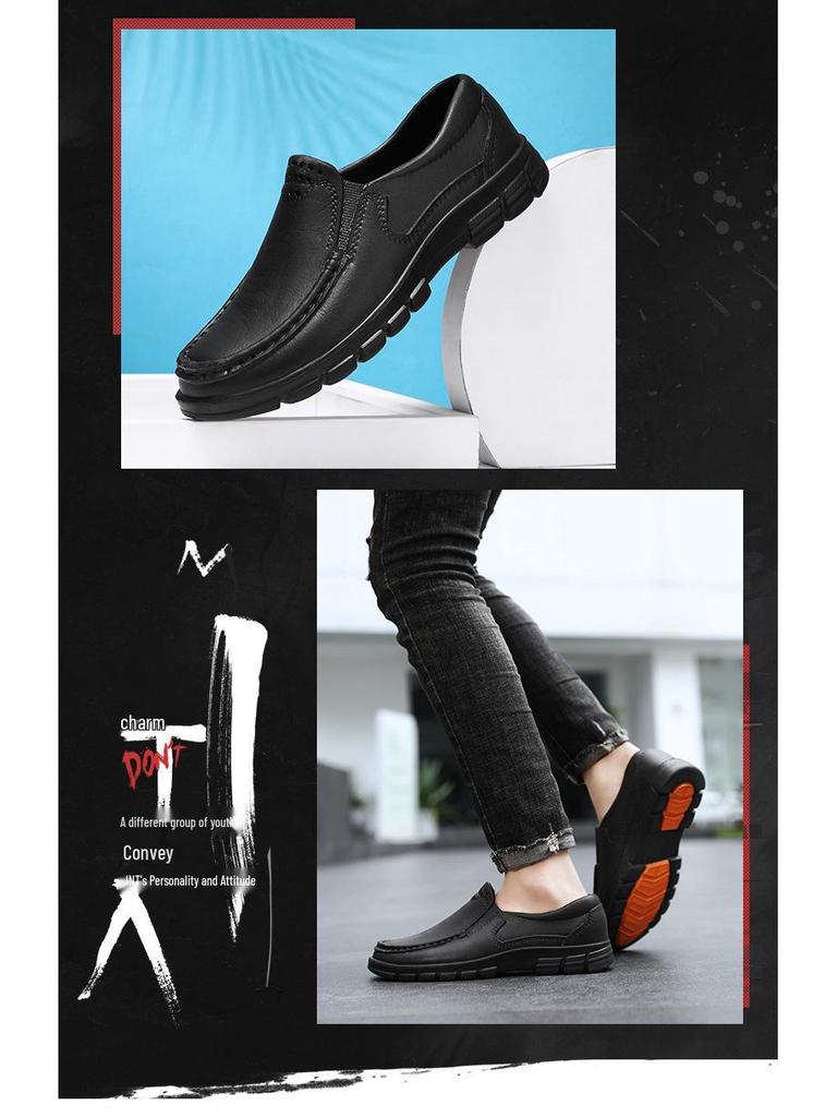 Men's Summer Waterproof Non-Slip EVA Chef Shoes - Lightweight, Thick-Soled Casual Kitchen Footwear