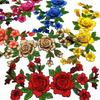 12-Color 3D Water-Soluble Embroidery Appliqué Ethnic Style Clothing Patch
