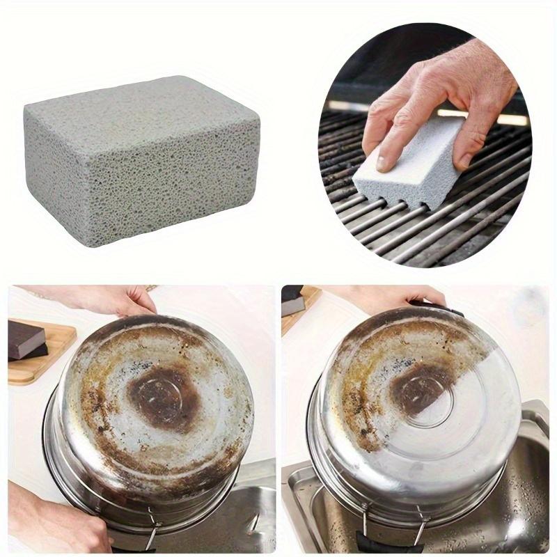 1PC  Barbecue Cleaning Bricks - Magic Stone Barbecue Cleaning Brush for Outdoor Camping and Picnicking - Easy To Clean