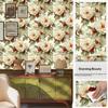 Premium Self-adhesive Wallpaper Flower Retro Pattern Wardrobe Cabinet Door Renovation Wallpaper Renovation Waterproof Furniture Sticker