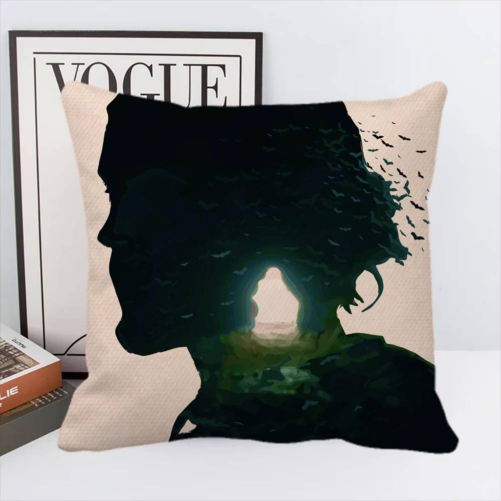 Morbius Movie Pillow Case Square Pillow Bedroom Sofa Leisure Comfort Cushion Home Decoration
