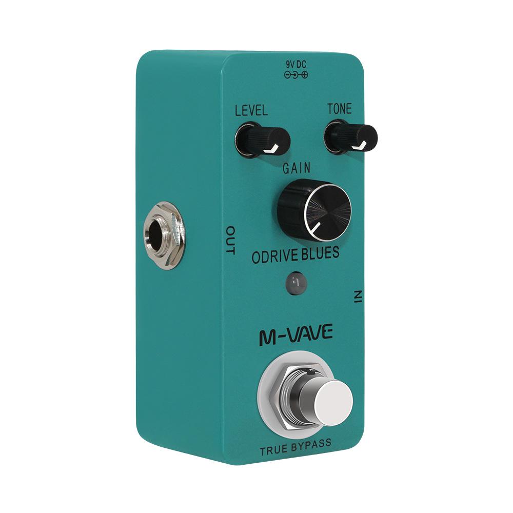 Electric Guitar Effects Pedal - Blues Overdrive, Loop, Delay, Reverb, Multifunctional.