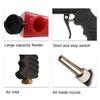 90psi Portable Gravity Sandblasting Gun Aluminium Pneumatic Sandblaster Spray Sand Removal Blasting Power Machine