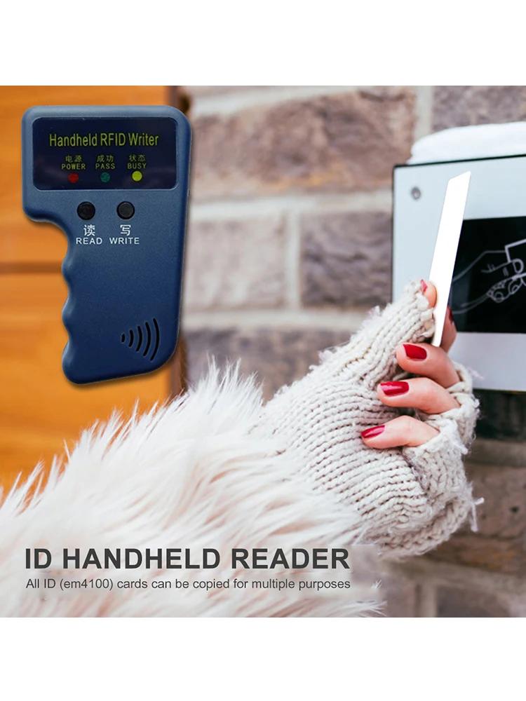 Professional 125KHz RFID Copier Portable ID Reader Writer Access Control Card Duplicator Cloner Encryption Device
