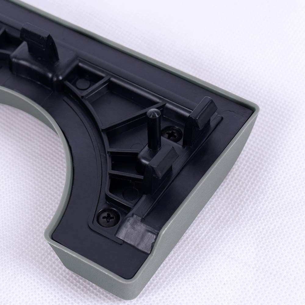 PIT66 Center Console Cup Holder, Compatible with 04-14 Ford F150 Gray