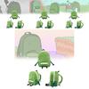 Adorable Green One Liam Backpack Plush Toy Soft Short Plush Animal Backpack
