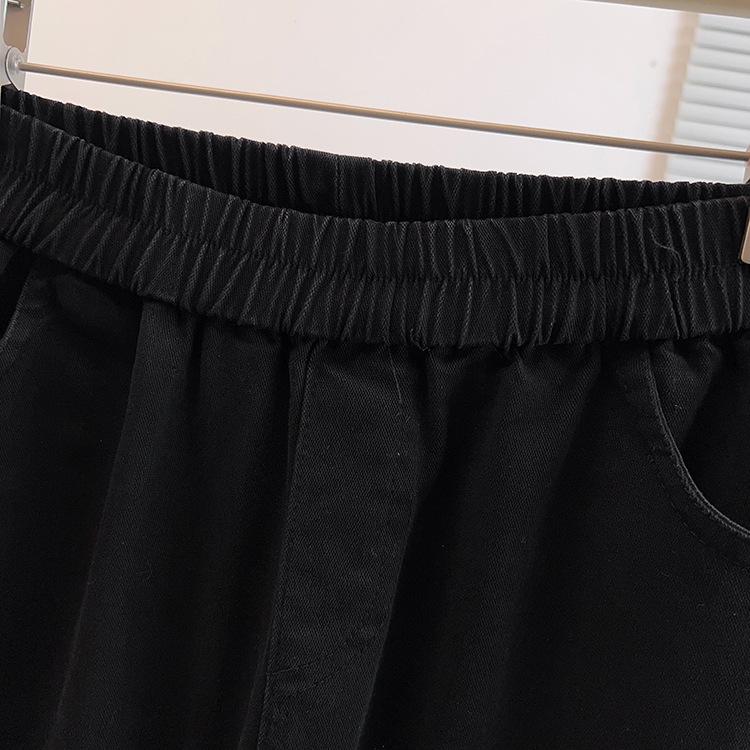 2026 Spring Stylish Slim-fit Stretchy Fringed Pearl Flare Jeans Plus Size Women's Clothing