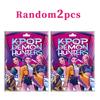 24 Stück Zufällige Blindbox 5,3-11,5cm Anime KPop Dämonenjäger Girlgroup RUMI MIRA ZOEY Figur Action Pvc Modelle Spielzeug Ornamente Geschenke