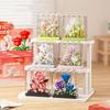 Bouquet Sunflower Potted Plant Micro Building  Eternal Flower Model Diy Home Desk Decoration Brick Toys Gift