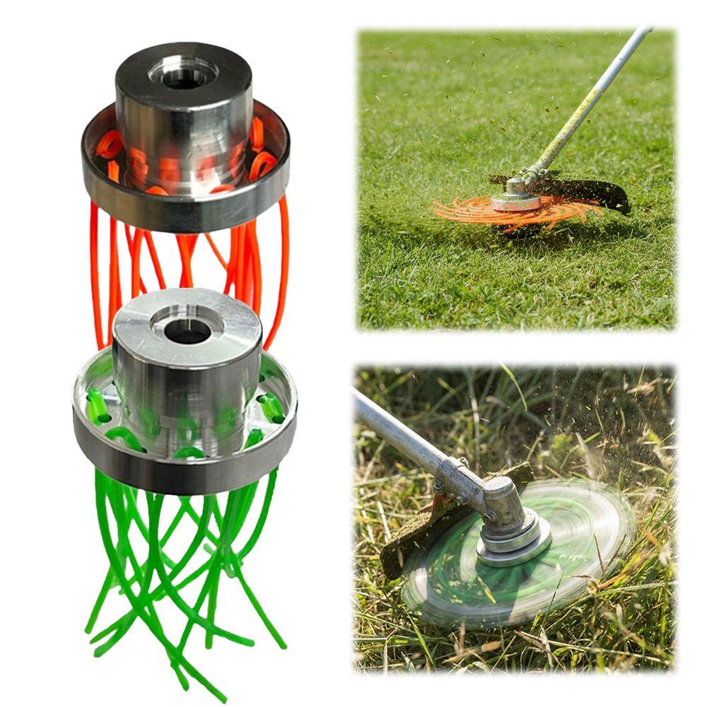 3 Discs Lawn Cutter Head 32 Square Grass Ropes Grass Cutting Head  Landscaping