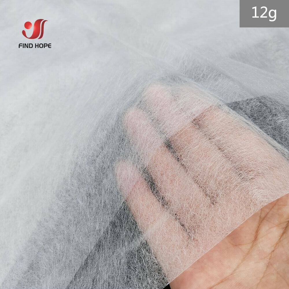 

110cm x 100cm Non Woven Fusible Interlining Fabric Double Faced Adhesive Fabric Iron On Cloth Sewing Join Patchwork DIY Handmake